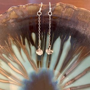 Herkimer Quartz “Diamond” drop earrings
